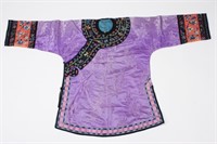 Chinese Ladies Long Silk Jacket,