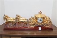 HORSE AND CARRIAGE CLOCK