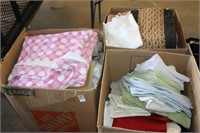 CHOICE OF BOXES OF LINEN
