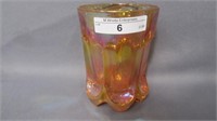 CRIDER ART GLASS TUMBLER AS SHOWN