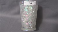 CRIDER ART GLASS TUMBLER AS SHOWN