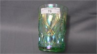 CRIDER ART GLASS TUMBLER AS SHOWN