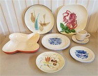 Vintage Red Wing Pottery Dinnerware & Bowl