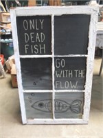 Window Decorator Chalk Board