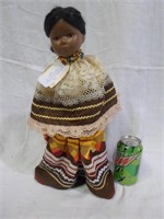 Seminole Native American Indian  Bisque Doll