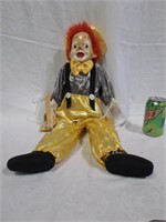 Clown Doll On Swing