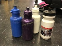 Four Assorted Reusable  Bottles