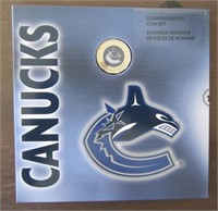 RCM Canucks Hockey Ltd Ed Comm. Coin Set