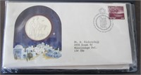 1975 Sterling Coin & First Day Issue Bethleham