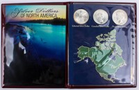 Coin Set "Silver Dollars of North America"