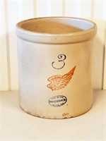 #3 Red Wing Stoneware Crock