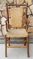Historic Leeks Lodge Jackson OLD HICKORY Arm Chair