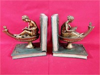 Two Roman Inspired Bookends