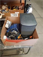 Box of heater and miscellaneous