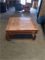 Large square Asian coffee table
