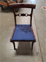 Mahogany side chair