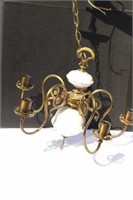 CHANDELIER  WITH  FIVE SIDE LIGHTS