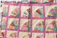 SMALL HAND PIECED QUILT TOP