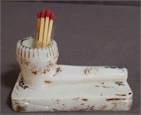 Peace Pipe Matchstick Holder
