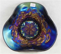 Six Petal tri-cornered bowl - purple