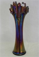Freefold 11 1/2" vase - purple
