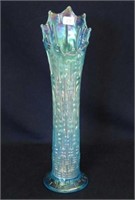 Big Basketweave 12" vase - ice blue
