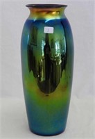 Imperial Lead Lustre 11" vase - purple