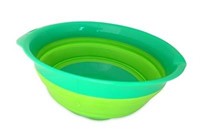 Culina 8" Collapsible Mixing Bowl. Green