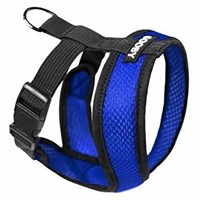 Gooby Comfort X Harness for Small Dogs, Large,Blue
