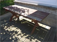 Outdoor Cedar Picnic Table