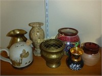 Pottery & Brass