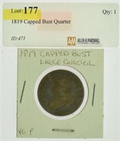 1819 Capped Bust Quarter