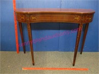 drexel entry table (federal style legs) 41in wide