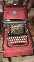 Corona standard folding typewriter with the