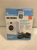 IDEAWORKS ANTI-VIBRATION PADS FOR WASHERS&DRYERS