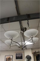Four arm ceiling light