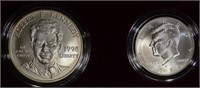 1998 KENNEDY TWO-COIN COLLECTOR SET