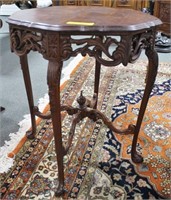 FRENCH STYLE LAMP TABLE 26" WIDE X 26" DEEP X 29"