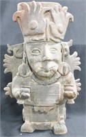 MEXICAN POTTERY STATUE 16" TALL