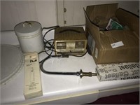 MISC. LOT INCLUDING BATTERY CHARGER,