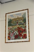 Tapestry Picture of poppies