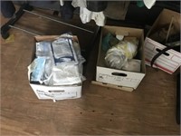LOT OF MEDICAL GAUZE, MASKS AND PADS