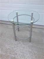 Glass coffee & end tables