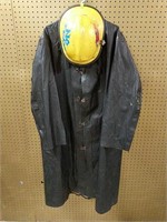 Fireman's Coat and Helmet