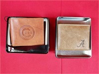 Chicago Cubs and Alabama Leather Wallets