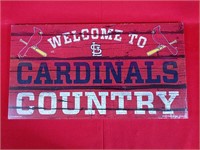 Wooden St. Louis Cardinals Sign *NEW*