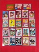Twenty-Three Vintage Football Cards