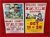 Two County Fair Posters