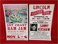 Ham Jam and County Fair Posters