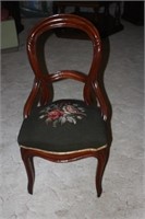 Vintage Embroidered Chair
